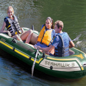 3-Person Inflatable Boat Set with 