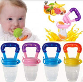 Toyboy Baby's BPA-Free Silicone Food Nibbler for Fruit and Vegetable 