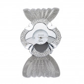 Elegant Butterfly Watch silver