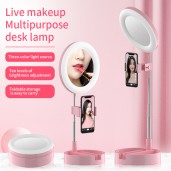 Live Makeup Multipurpose Ring Lamp With Mobile Stand