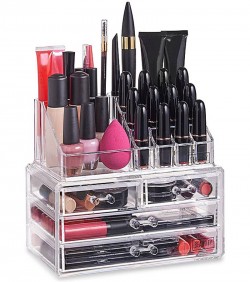 Cosmetics organizer box