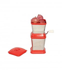 Multi Functional Onion Chopper - Red and White