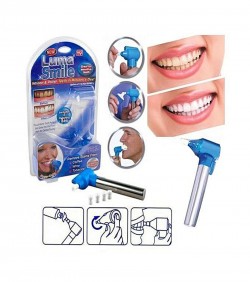Luma Smile Teeth Polish and Whitening Kit - Silver and Blue