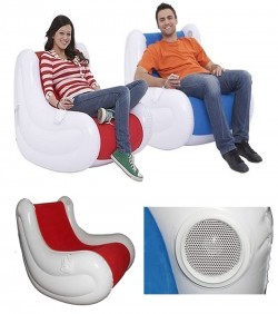 Inflatable Air Chair with Music Horns AF-06