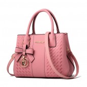 Ladies Luxury Design Shoulder Bag & Handbag-Pink
