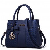 Ladies Luxury Design Shoulder Bag & Handbag-Navy Blue