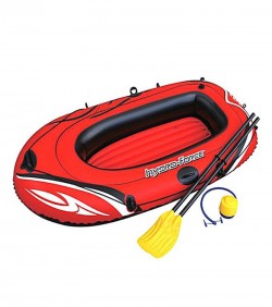 Bestway Fishing, Camping And Traveling Air Boat - Red
