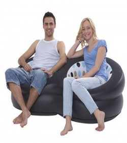 Jilong double blow up chair with hand pump